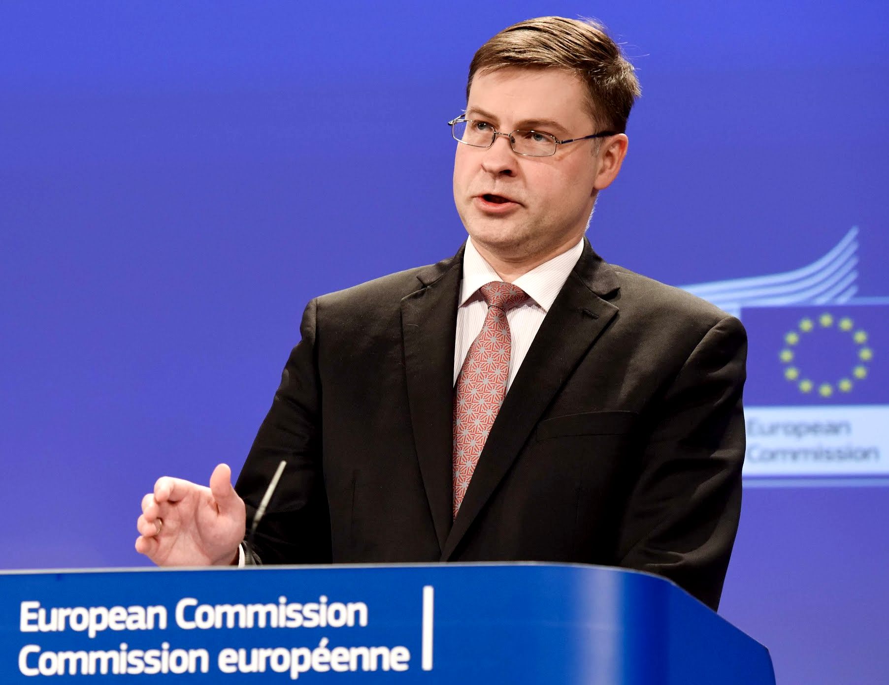 Valdis Dombrovskis, Pho chu tich EC